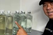 Sumardi dan air yang diolah untuk langsung diminum