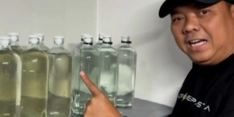 Sumardi dan air yang diolah untuk langsung diminum